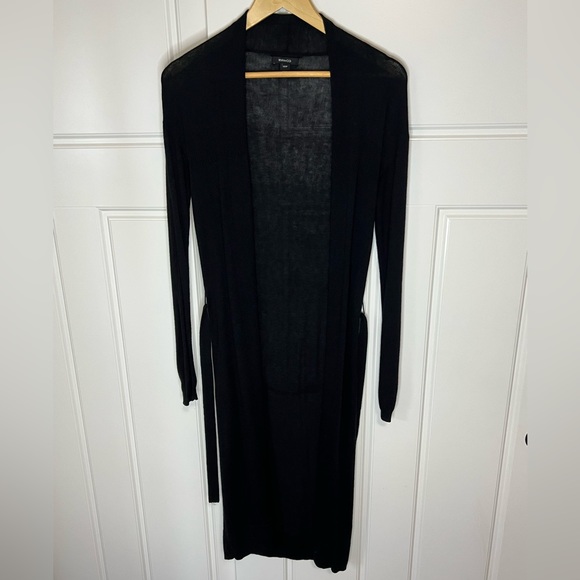 Black, RW&CO lightweight, long length cardigan, size XSmall. - Picture 10 of 12